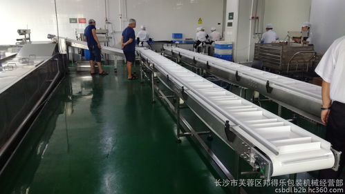 輸送線定制 食品廠包裝線 pu皮帶擋板輸送帶 紅燒排骨湯料輸送線 爬坡皮帶輸送線