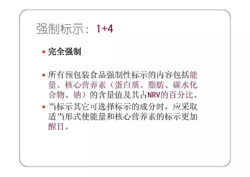 預(yù)包裝食品標(biāo)簽標(biāo)準(zhǔn)管理體系