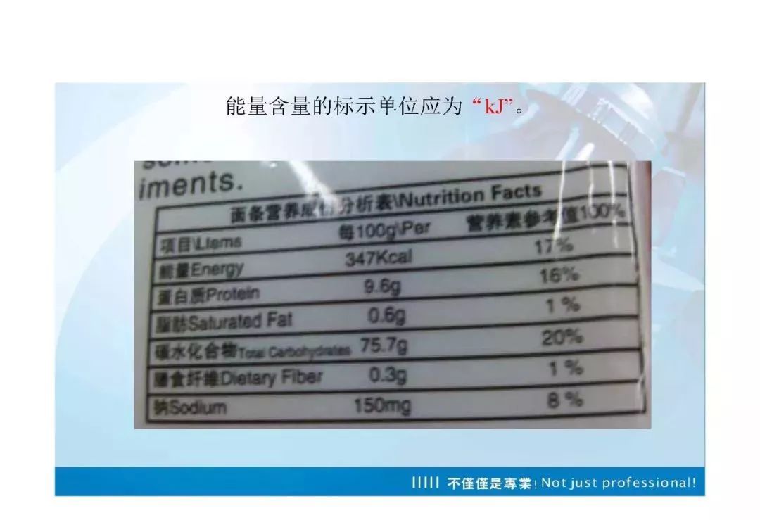 一起來學習!GB 28050-2011 預包裝食品營養標簽通則